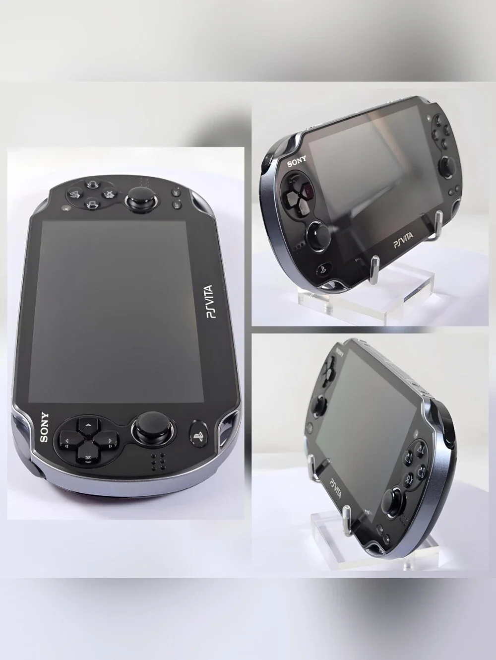 Sony PS Vita OLED 1100 Black Model | Plug & Play | Accessories & content